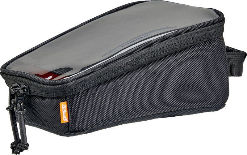 Biltwell Mini Tank Bag - 20,32 cm (8"), Each, 14 cm (5-1/2") - Black / Orange