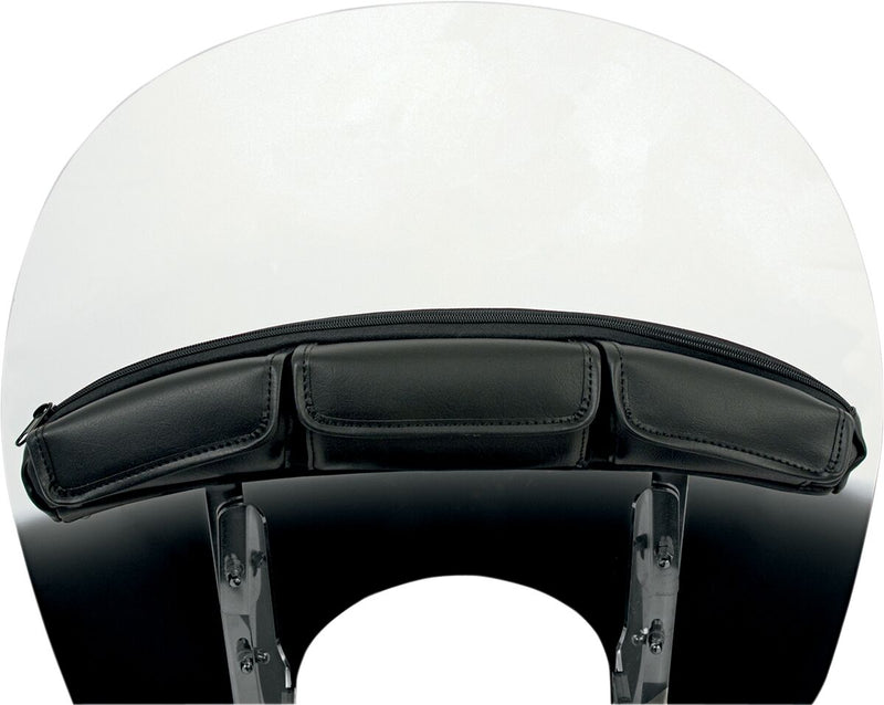 Memphis Shades Big Zipper Quad Pouch for Batwing Fairings/Windshield