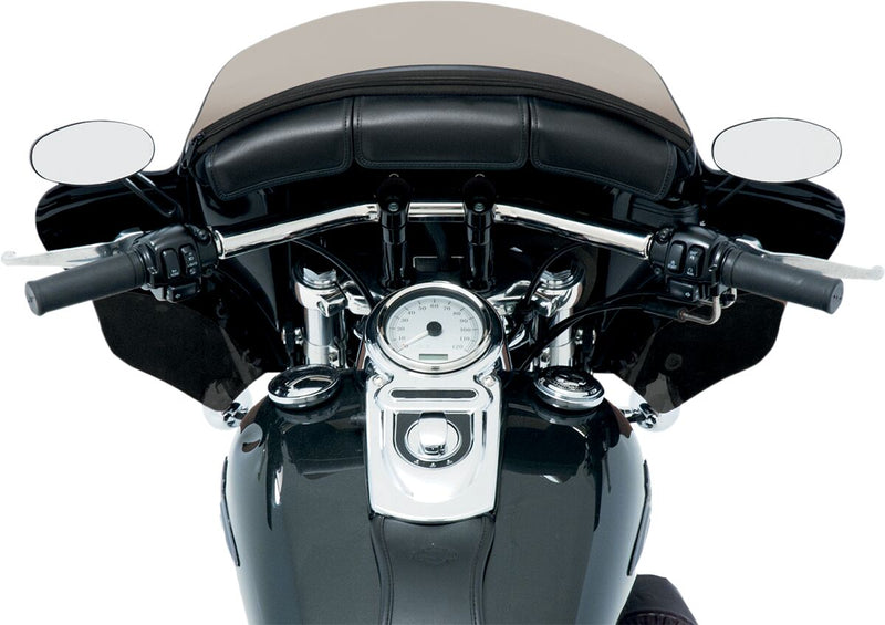 Memphis Shades Big Zipper Quad Pouch for Batwing Fairings/Windshield