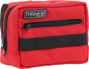Thrashin Supply Co. Handlebar Bag Orange Red 1050D Nylon #THB-0015