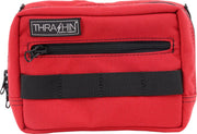 Thrashin Supply Co. Handlebar Bag Orange Red 1050D Nylon #THB-0015