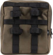 Thrashin Supply Co. Handlebar Bag Slim Green 1050D Nylon #THB-0031