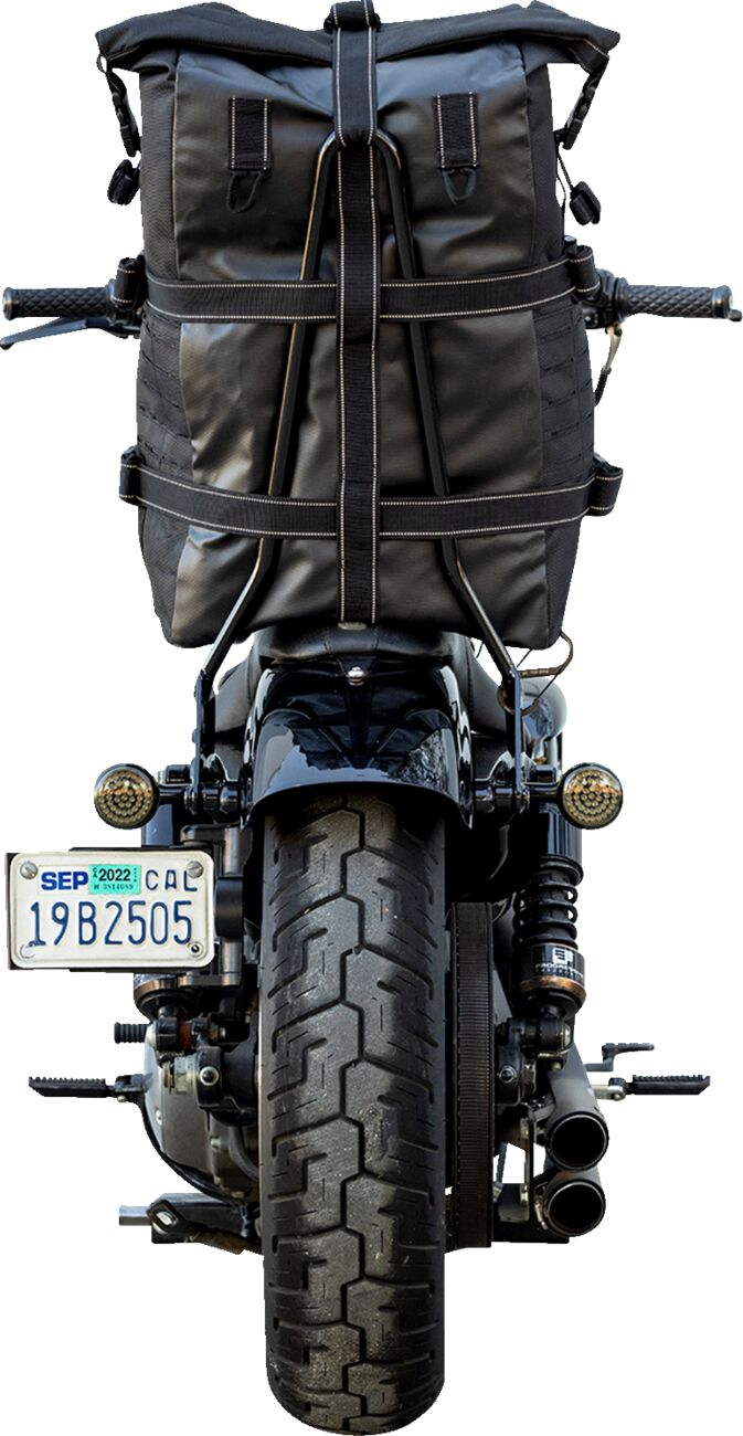 Biltwell EXFIL-80 Bag Sissy Bar Bag Black 1680D Polyester Nylon Each