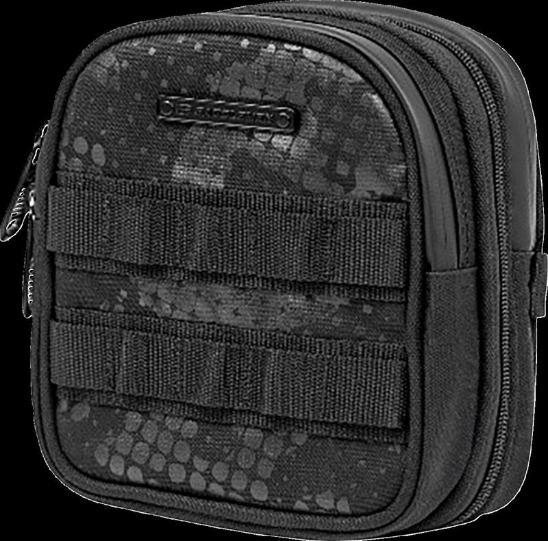 Saddlemen Fundamentals Sissy Bar Bag - 10 cm (4"), 17,5 cm (7"), 600D Polyester - Black