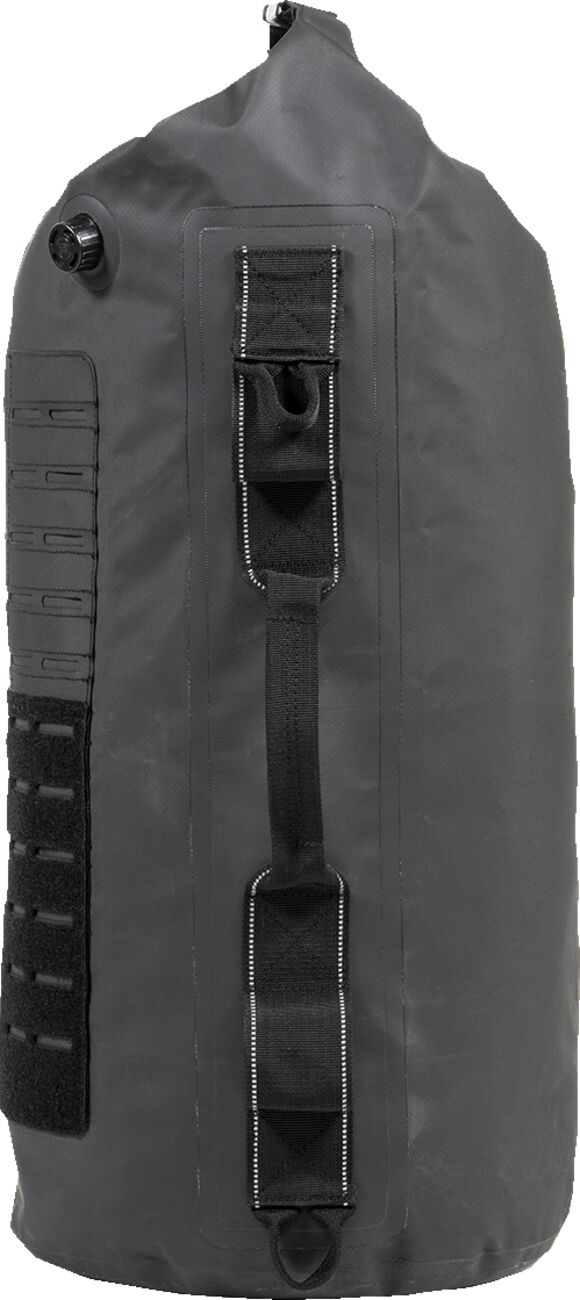 Biltwell EXFIL-65 Dry Bag Tail Bag Black Nylon Polyester Each