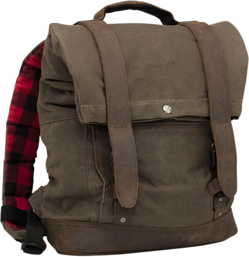 Burly Brand Roll Top Backpack #B15-1020D