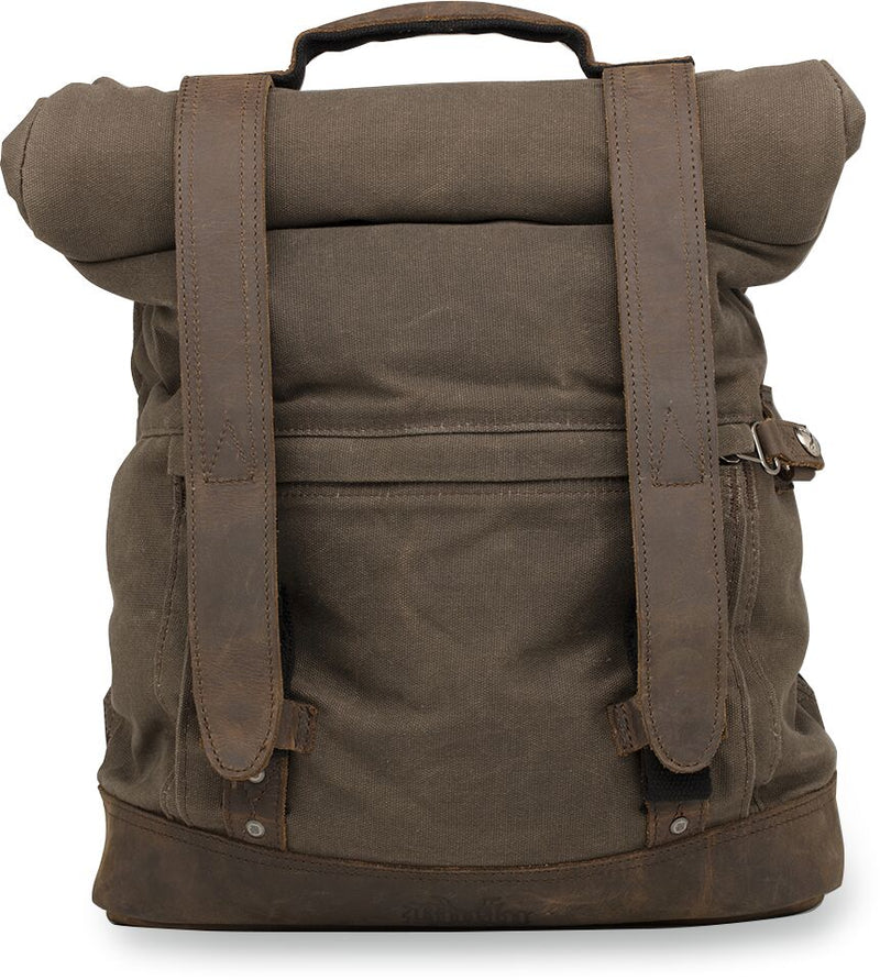 Burly Brand Roll Top Backpack #B15-1020D
