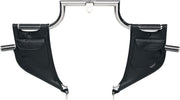 Drag Specialties Plain Lowers for Lindby Highway Bars for 2000-2017 Harley-Davidson Softail Motorcycles