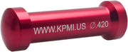 Kibblewhite Replacement Valve Guide Seal Installation Tool for 1984-2004 Harley-Davidson Seal Installer Anodised Red 6061 T6 Aluminium Each