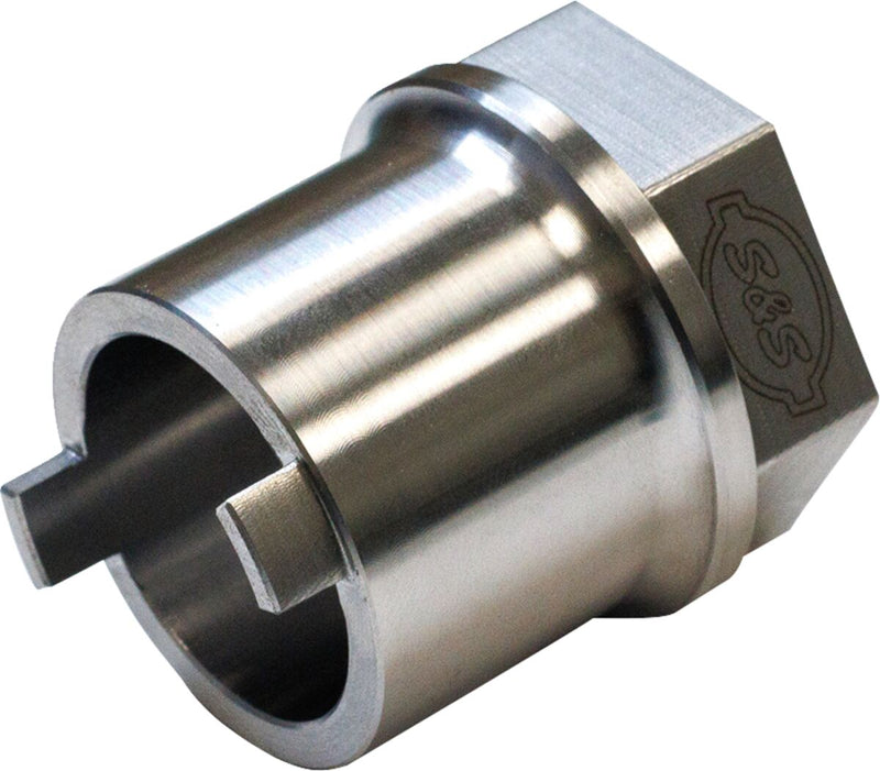 S&S Cycle CVO Cam Phaser Tool for 2023 Harley-Davidson FLTRKSE 1923 ABS Machined Silver Spool Valve Steel #530-0072