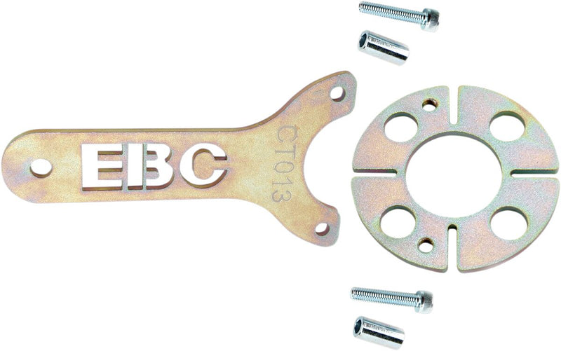 EBC Clutch Removal Tool Holding Tool Brass Gold Clutch Basket with Stepped Handle #CT013SP