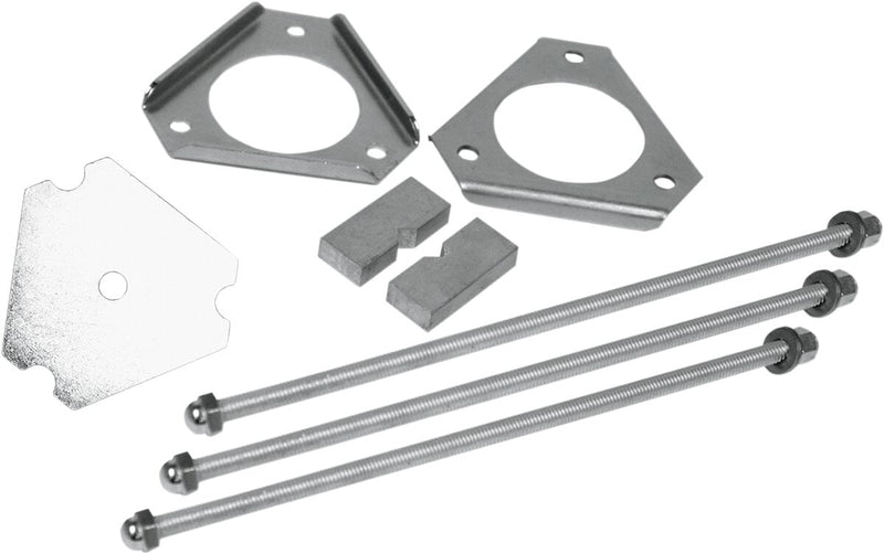 LA Choppers Shock Spring Compression Tool Spring Compressor Silver #LA-8525-00