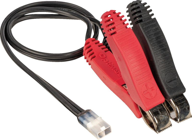 TecMate Charger Replacement Clips Charging Cable Black Red #TM74
