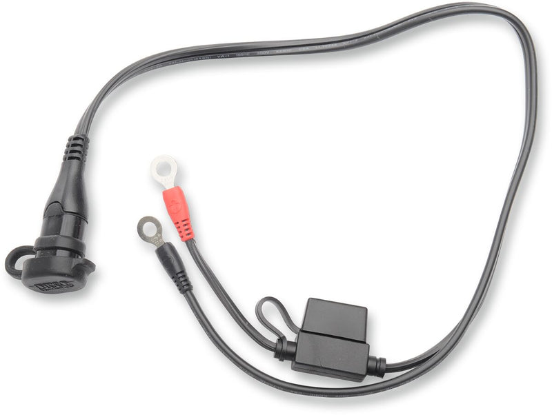 TecMate Optimate™ Permanent Battery Lead O-01 - Each - Black