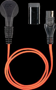 TecMate OptiMate™ Magnetic Clip Connection Connector Cable Black #O-97C12
