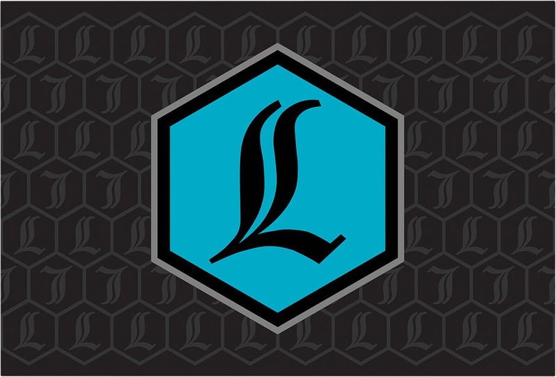Legend Suspension REVO ARC Reservoir Decal Black Teal Blue Pair #43202400