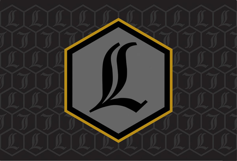Legend Suspension REVO ARC Reservoir Decal Black Gold Pair