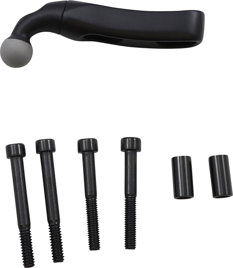 Ciro Brake/clutch Perch Mount - Each - Black for Harley-Davidson Touring, Softail, Sportster & Dyna 1983-2026