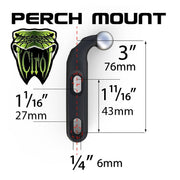 Brake/Clutch Perch Mount