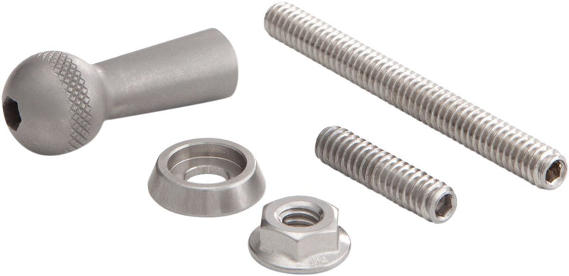 Ciro Universal Bolt Mount - Aluminum, Each - Chrome