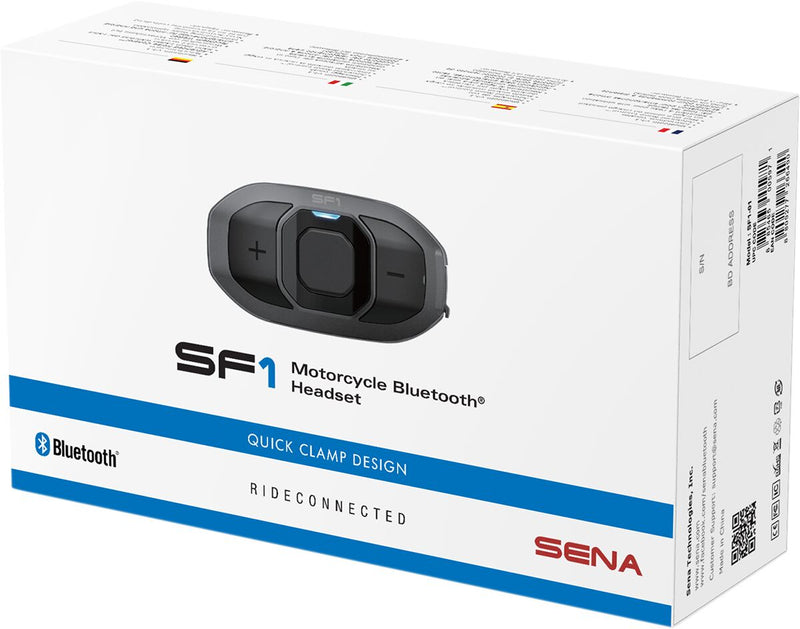 Sena SF1 Headset Black Wireless Kit #SF1-01