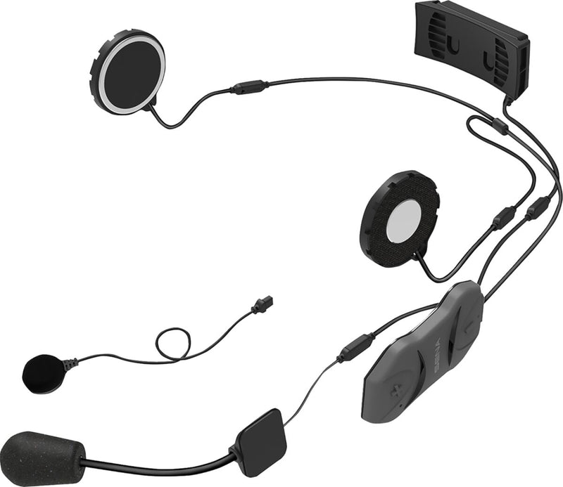 Sena 10R Low-Profile Bluetooth® Headset & Intercom Communication System Grey Kit