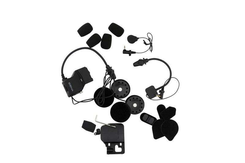 Sena Helmet Clamp Kit 20S 30K Black Audio Microphone PVC #SC-A0354