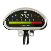 MCS Electronic CNC Aluminum Speedometer (Kmh) Chrome – Universal