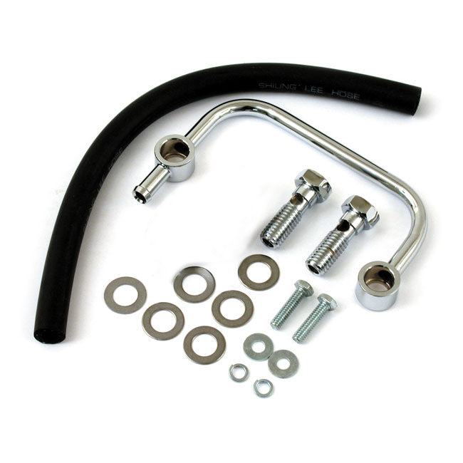 MCS Air Cleaner Breather Kit. Chrome – 1991–2022 XL Sportster with Aftermarket…