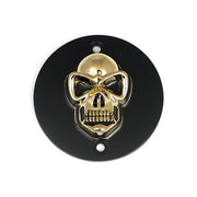 MCS Skull Point Cover. Black/Gold – 1986–2003 XL Sportster