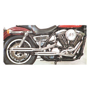 Paughco Shorty Exhaust (38"). Chrome – 1984–1994 FXR
