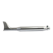 MCS Fishtail Universal Muffler 30" Long Chrome – 1 3/4" Diameter Headers