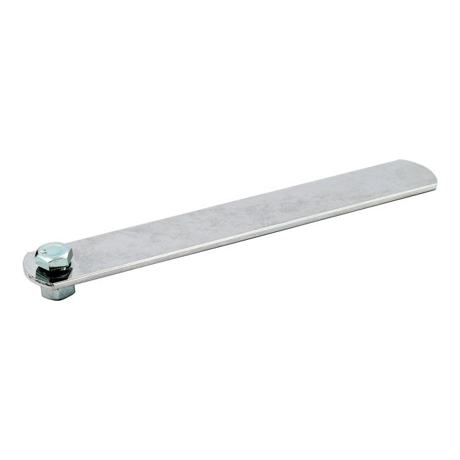 MCS Universal Exhaust Mount Bracket. 8" Long, 1 Hole