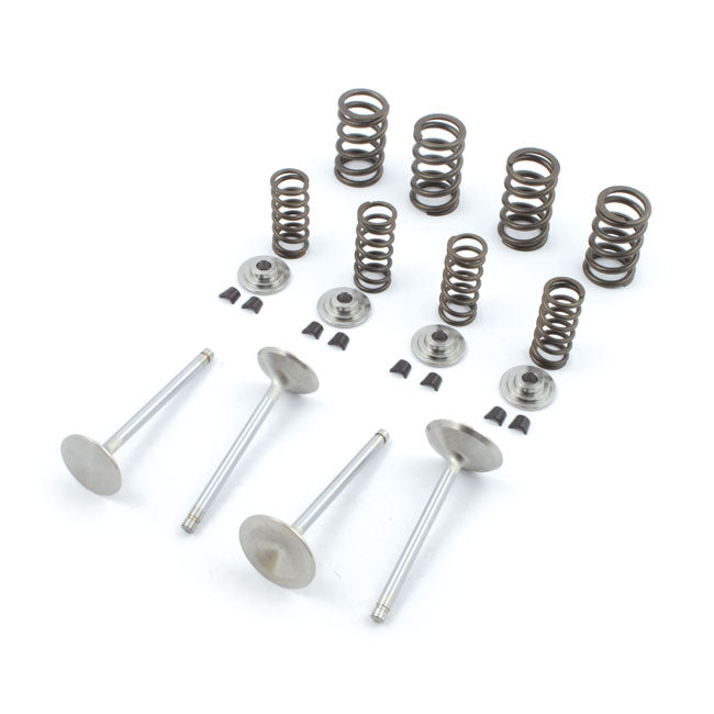 Manley Race Master Valve Kit. .550" - .650" Valve Lift – 1984–1999 Evo Big Twin