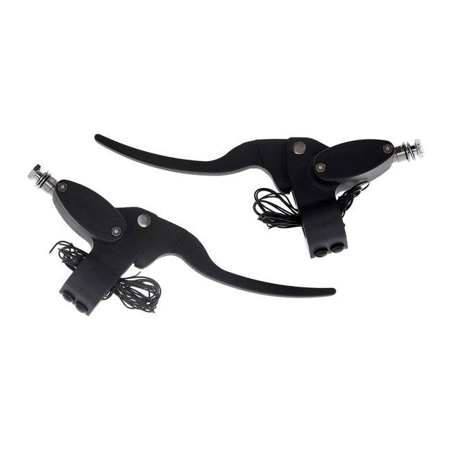 MCS Custom Handlebar Control Kit Hydr. Clutch. Matte Black