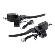MCS Custom Handlebar Control Kit Hydr. Clutch. Matte Black
