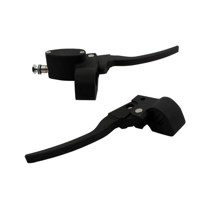 MCS Custom Handlebar Control Kit Mech. Clutch. Matte Black