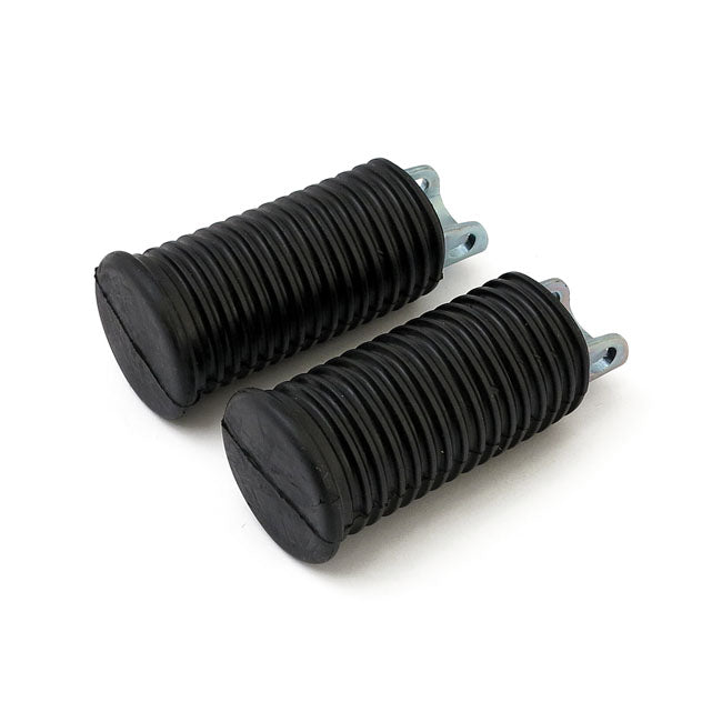 MCS OEM Style Footpegs, Large Diameter. Black – 1952–1989 K; XL Sportster; FL; FX (FLT…