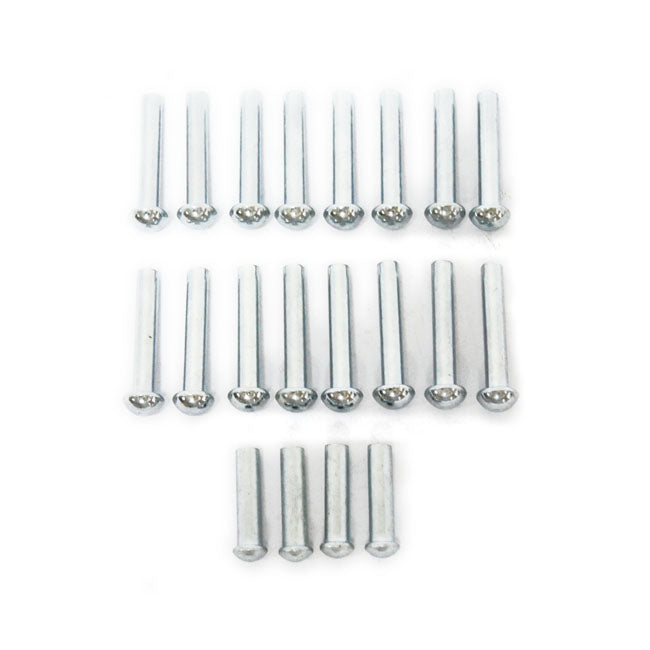 MCS Rivet & Dowel Pin Kit, Rear Sprocket – 1967–1972 Big Twin (Hydr. Drum Brake)
