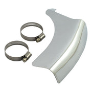 MCS FL Shovel Vertical Crossover Heat Shield Chrome – 1965–1984 4-Speed FL