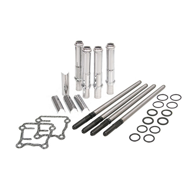 S&S Adj. Chromoly Pushrod Set. Twin Cam -.070" – 1999–2017 Twin Cam with 4.850" Cylinders