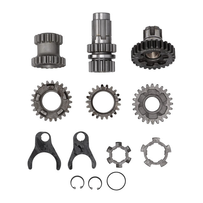 Andrews 4-Speed Transmission Gear Kit – 36-E76 4-Speed Big Twin