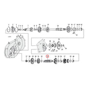 Andrews Transmission Countershaft – 58-E84 XL Sportster