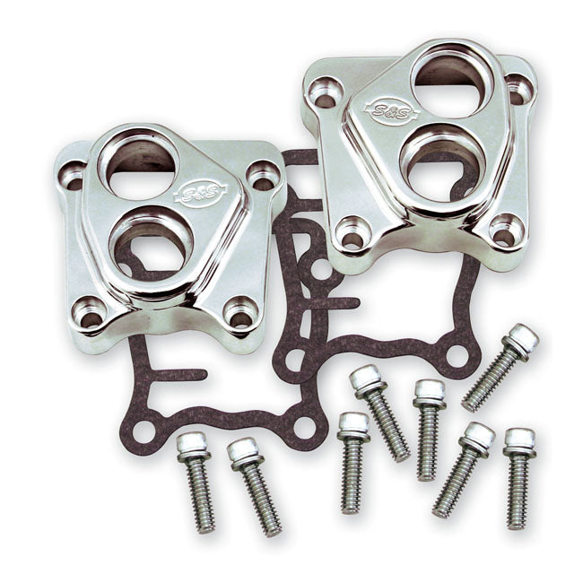 S&S Twin Cam Tappet Cover Set. Polished – 1999–2017 Twin Cam
