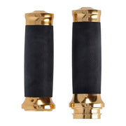 MCS Handlebar Grip Set, Caliber. Gold – 2008–2025 H-D with E-throttle