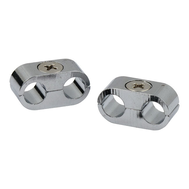 MCS 8 mm Spark Plug Wire Separator. Smooth, Chrome – Universal