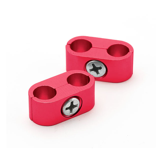 MCS 8 mm Spark Plug Wire Separator. Smooth, Red – Universal
