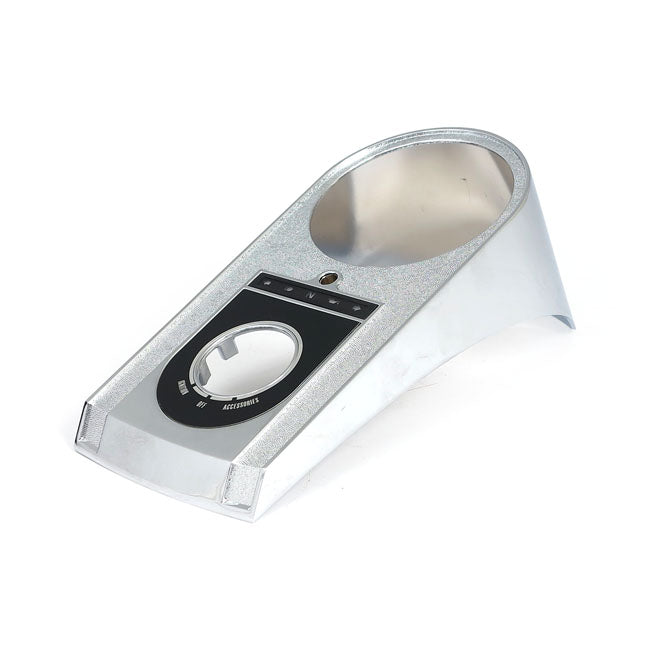 MCS Die-cast Aluminum Dash Cover, 11-17 Style. Chrome – 2011–2017 FLSTF; FLSTFB; FLSTFBS; FLSTN