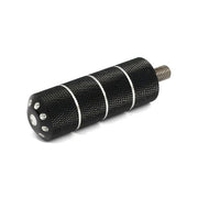 MCS Bomber, Shift/Brake Peg Set. Knurled. Black Cm – Universal