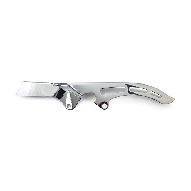 MCS Shorty Upper Belt Guard. Chrome – 1986–2006 Softail